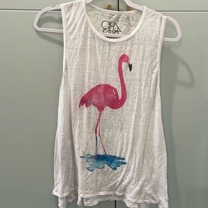 CHASER white flamingo tank